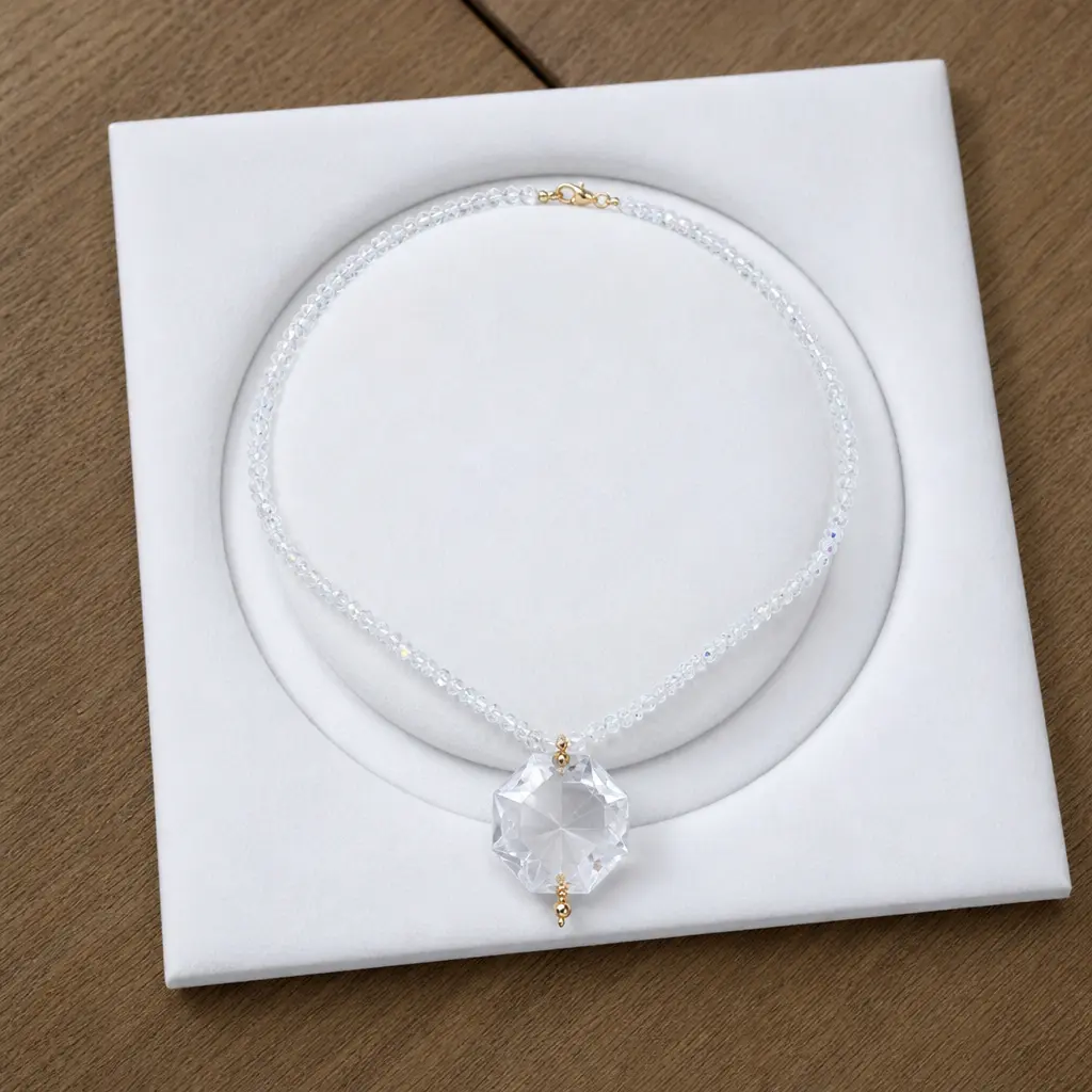Collana di "Cristalli Trasparenti"