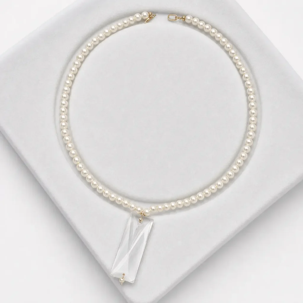 Collana di "Perle e cristallo"