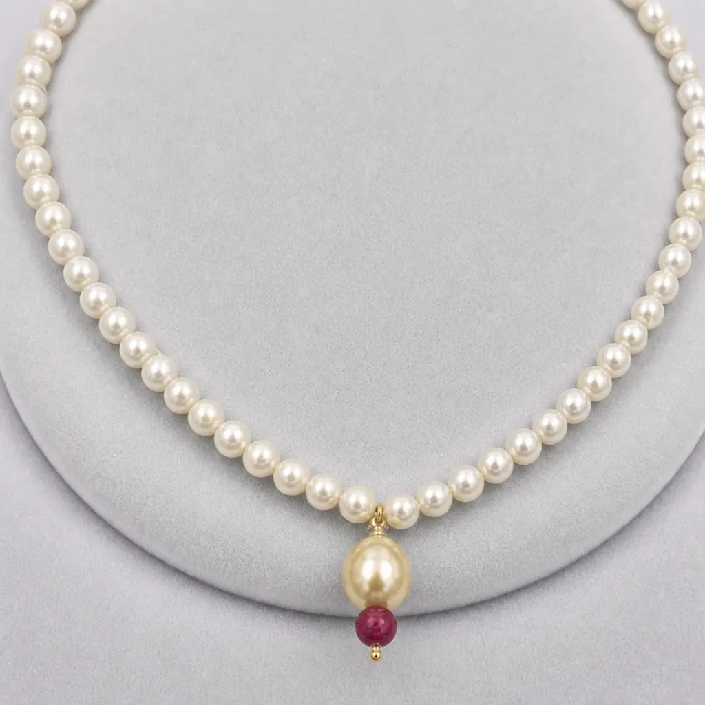 Collana perle coltivate
